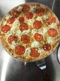 Garlic Tomato and Ricotta Pizza