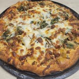 Sausage & Greens Pizza