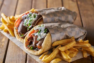 Two Regular Gyros Special