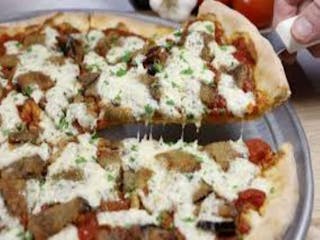 Eggplant Parmesan Pizza