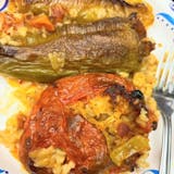 Stuffed Peppers with Rice & Ground Beef Special