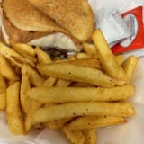 Patty Melt & French Fries Special