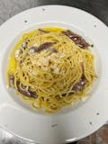 Spaghetti with Anchovies , Garlic & Oil