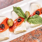 Mozzarella with Roasted Peppers