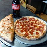One Large Pizza with One Topping, One Large Stromboli & 2 Liter of Soda Special