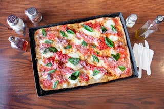 Wrong Margherita Blue Pizza