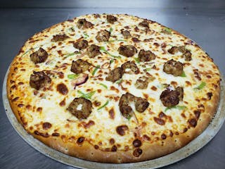 Beef Kebab Pizza