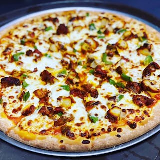 Chicken Kebab Pizza
