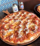 16″  Two Toppings Thin Crust Pizza Thursday Special