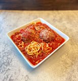 Spaghetti & Meatballs & Parmesan Breadsticks Sunday Special