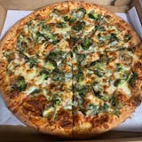 Broccoli & Spinach Pizza