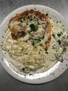Grilled Chicken Alfredo