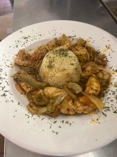 Spicy Chicken Curry with Rice