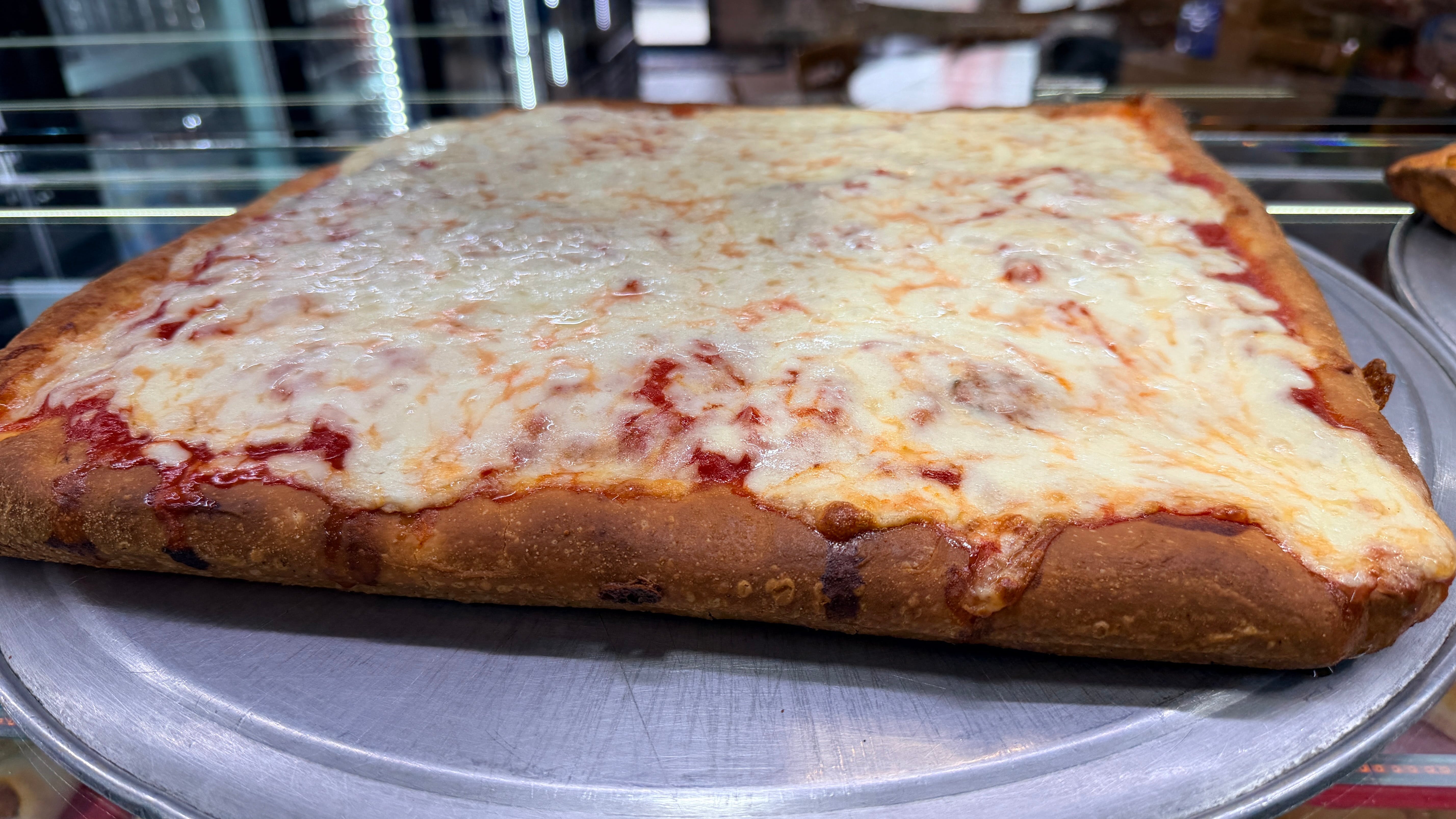 Sicilian Plain Cheese Pizza