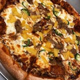 Pulled Pork & Pineapple Pizza