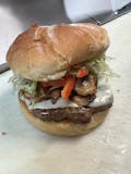 Mushroom Swiss Angus Burger 6oz