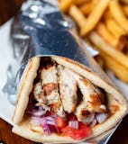 Chicken Gyro on Pita