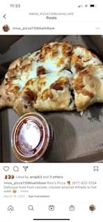 Steak & Cheese Calzone