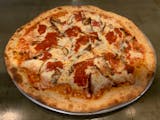 Chicken Cutlet Parmigiana Pizza