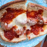 Todd's Meatball Parmigiano Sandwich