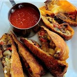 Philly Cheese Steak Egg Rolls