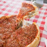 Chicago Style Stuffed Cheese Pizza
