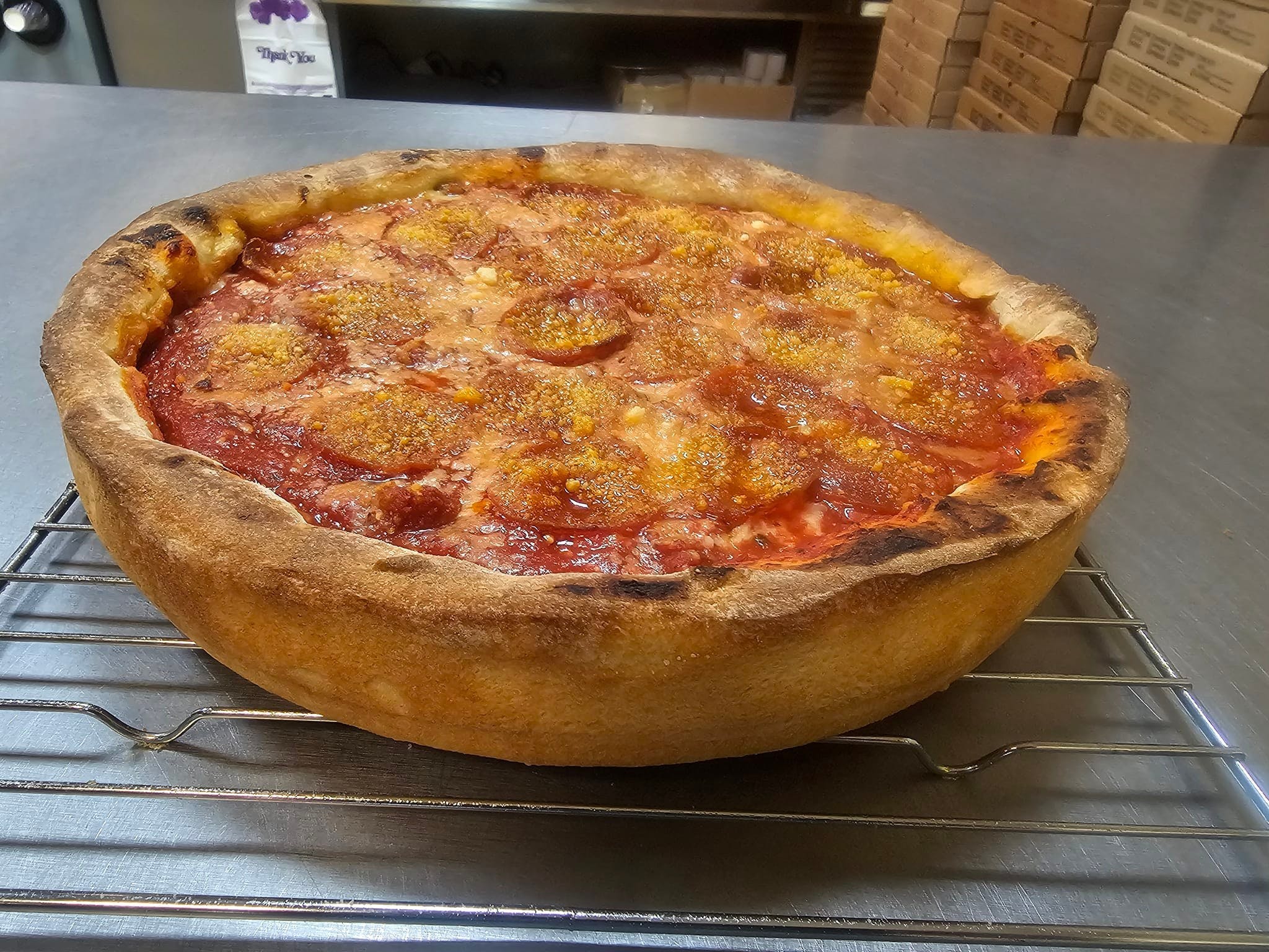 Deep Dish Pizza