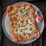 Sicilian Thick Crust Pazzo Supreme Pizza