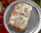 Sicilian Thick Crust Cheese Pizza Slice