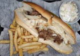 Philly Cheese Steak with Fries
