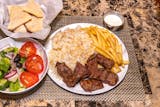 Steak Kabob with Pita Bread