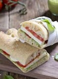 Pesto Mozzarella Sandwich