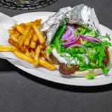 Gyro Sub with Fries