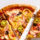 Half Hot Link Pizza & Side Special