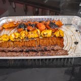 4 People Kabob Plate Family Special