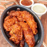 Oven Roasted Boneless Barbecued Wings