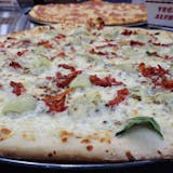 Alfredo Veggie Pizza