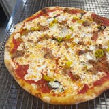 Pepperoncini & Sausage Pizza