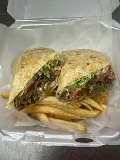 Phyllis cheesesteaks wrap