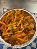 Pasta with Sausage, Green Peppers & Onions