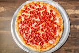 Classic Round Cheese Pizza with One Topping