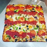 Square Pan Veggie Pizza