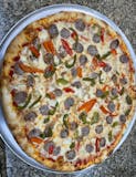 Sausage, Peppers & Onions Pizza