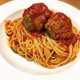Spaghetti with Meatball Lunch