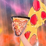 Two 2-Topping Pizza Slice & a Drink Lunch