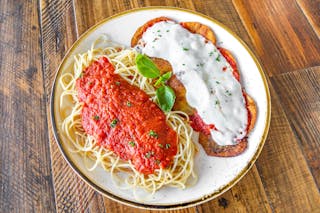 Eggplant Parmigiana Dinner