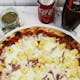 Get 12'' Cheese Pizza & Large Aloha Pizza aka Hawaiian Pizza Special
