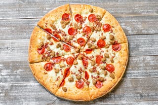 Meat Lover's Stuffed Pizza