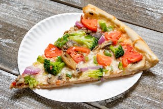 Veggie Supreme Pizza Slice