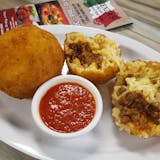 Sicilian Rice Ball with Meat Thursday , Friday & Saturday